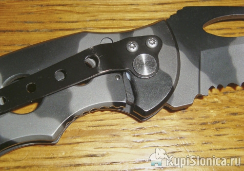 Нож Smith&Wesson Serrated karambit +доработка