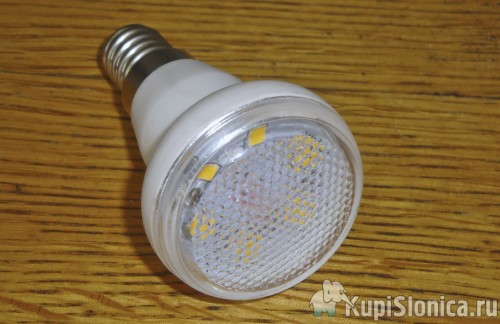 Керамическая LED лампочка E14 3W